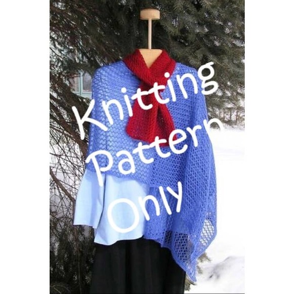 New Barbara Organ Cabin Fever 080 Skydive Scarf or Stole Knitting Pattern - Picture 1 of 3